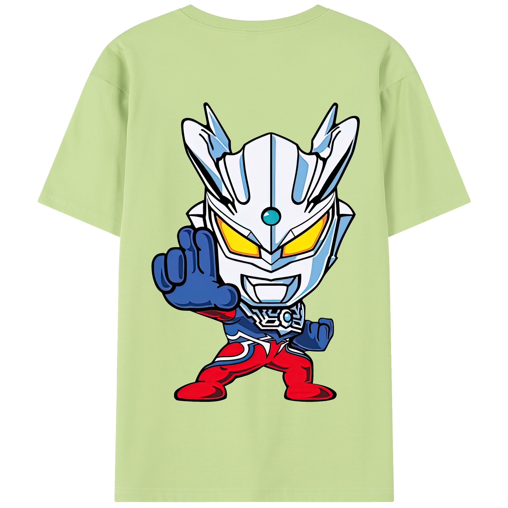 （画像用） ウルトラマン Ultraman 綿100％半袖Tシャツ（背面プリント）